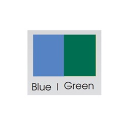 BRITEGUARD Mouthguard 5mm Blue and Green Square