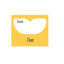 BRITEGUARD Mouthguard 5mm Clear 120mm Round