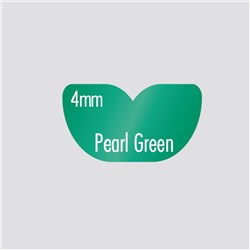 BRITEGUARD Mouthguard 4mm Pearl Green 127mm Square