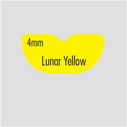 BRITEGUARD Mouthguard 4mm Lunar Yellow 127mm Square