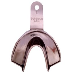Stainless Steel Impression Tray Regular Lower Large