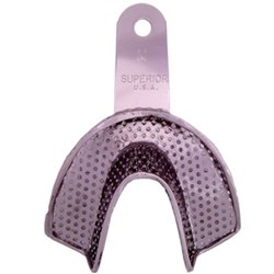 Stainless Steel Impression Tray Perf Regular Lower Med