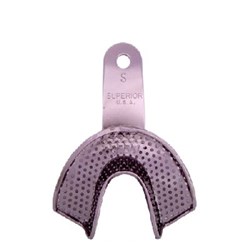 Stainless Steel Impression Tray Perf Pedo Lower Small