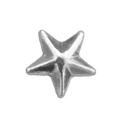 Twinkles - Tooth Jewellery - Small Star - White Gold 18k