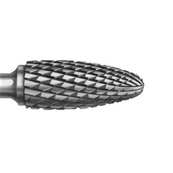 Komet Tungsten Carbide Bur - H251-060 - Cutter - Straight (HP), 5-Pack