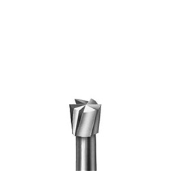 Komet Tungsten Carbide Bur - H30-006 - Inverted Cone - Straight (HP), 5-Pack