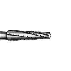 Komet Tungsten Carbide Bur - H33L-010 - Tapered Long - High Speed, Friction Grip (FG), 5-Pack