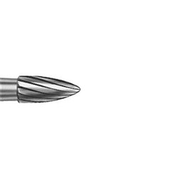 Komet Tungsten Carbide Bur - H390-016 - Grenade - Slow Speed, Right Angle (RA), 5-Pack