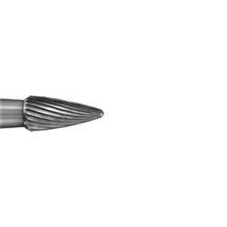 Komet Tungsten Carbide Bur - H390F-016 - Grenade - High Speed, Friction Grip (FG), 5-Pack