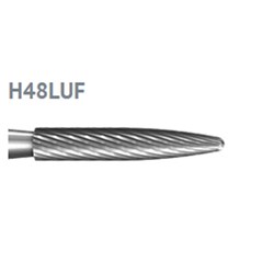 Komet Tungsten Carbide Bur - H48LU-014 - Finish Flame - High Speed, Friction Grip Short (FGS), 5-Pack