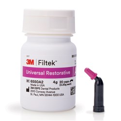 3M Filtek Universal Restorative - Shade A2 - 0.2g Capsule, 20-Pack