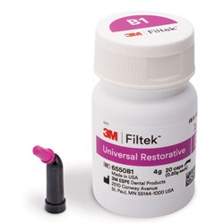 3M Filtek Universal Restorative - Shade B1 - 0.2g Capsule, 20-Pack