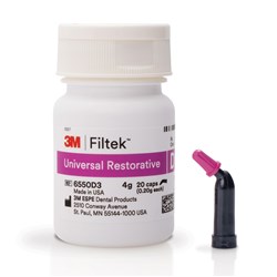 3M Filtek Universal Restorative - Shade D3 - 0.2g Capsule, 20-Pack