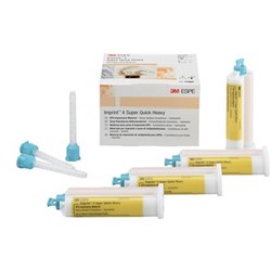 3M Imprint 4 - Garant Refill - Super Quick Heavy - 50ml Cartridge, 4-Pack and 5 tips and Syringes