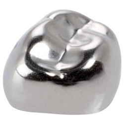 3M Crown Form NiChro - Stainless Steel 1st Molar Crowns - DLR5, 2-Pack