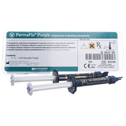 Ultradent Permaflo Purple - Coronal Seal Identifier - Mini Refill - 1.2ml Syringes, 2-Pack