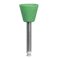 Ultradent Jiffy Polisher Cups - Coarse - Green, 12-Pack