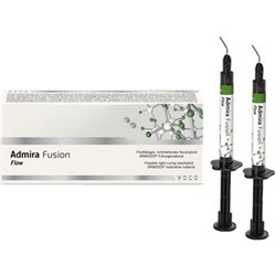 Voco Admira Fusion Flow - Flowable Nano-ORMOCER direct Restorative - Shade A1 - 2g Syringe, 2-Pack