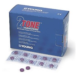 2TONE Disclosing Agent Tablets Pack of 250