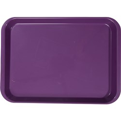 B LOK Tray Flat Plum 33.97 x 24.45 x 2.22cm