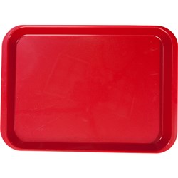 B LOK Tray Flat Red 33.97 x 24.45 x 2.22cm