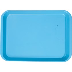 B LOK Tray Flat Neon Blue 33.97 x 24.45 x 2.22cm