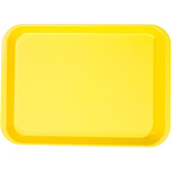 B LOK Tray Flat Neon Yellow 33.97 x 24.45 x 2.22cm