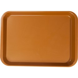 B LOK Tray Flat Copper 33.97 x 24.45 x 2.22cm