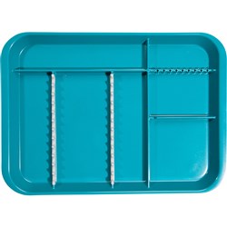 B LOK Tray Divided Teal 33.97 x 24.45 x 2.22cm