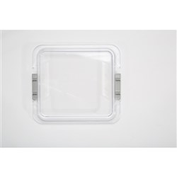 SAFE-LOK Tub Cover Clear 32.39 x 30 x 3.5cm