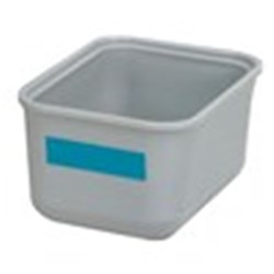 Tub Cups with Covers Single Grey