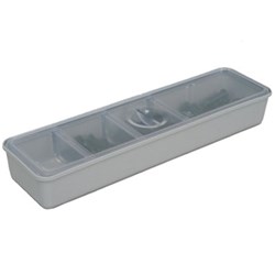 Long Tub Cup & Cover 5 Storage Compartments