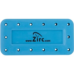 Bur Block Magnetic Large 14 Holes Neon Blue