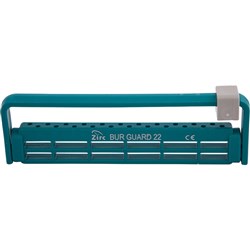 Zirc Steri Bur Guard - 22 Holes - Teal