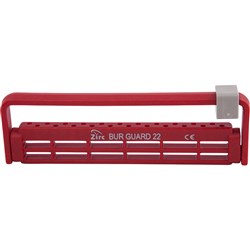 Zirc Steri Bur Guard - 22 Holes - Red 5 Gallon