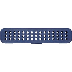 STERI CONTAINER Standard Blue Midnight 20.6 x 5.1 x 3.8cm