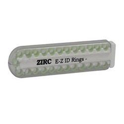 E Z ID Rings for Instruments Small Teal 3.18mm Pk 25