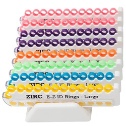 EZ ID Ring SYSTEM Large CLASSIC Assorted Pack of 200