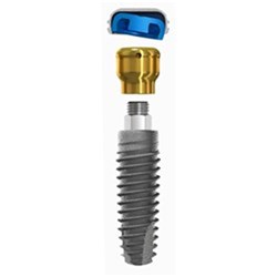 Locator Implant+Abutment 3.9mm Dia 12mm Length 4mm Cuff