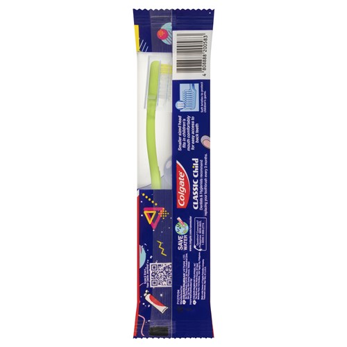 CG-1051840 - Colgate Kids Manual Toothbrush - BSBF Value Pack - Classic Child - Assorted Colours, 72-Pack