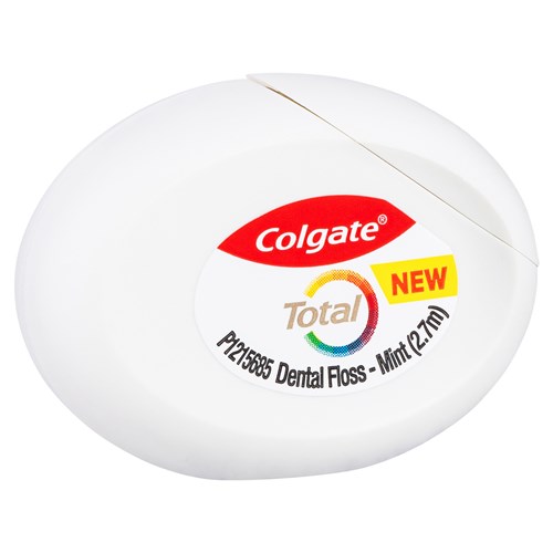 CG-1224406 - Colgate Total Dental Floss Mint 2.7m x 72