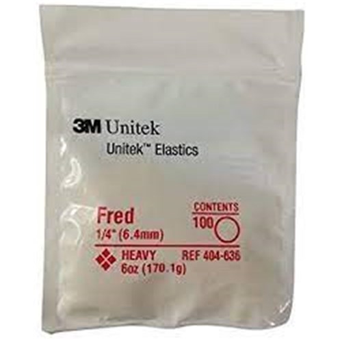 Latex Elastics 3M/Pk Hvy 6 Oz 1/4