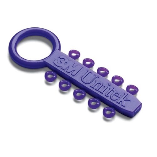 AlastiK Easy-To-Tie Ligature Ties Dusky Blue 100/Pk