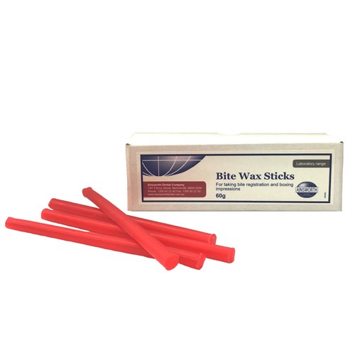 Ainsworth Bite Wax Sticks, Pink, 56g Box