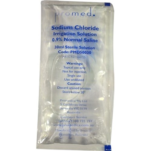 Sodium Chloride 0.9% 75 Sachets x 30ml