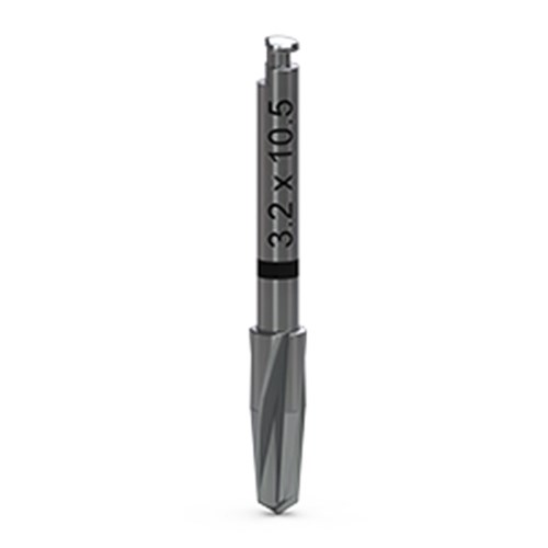Tapered Length Drill 3.2 x 10.5mm