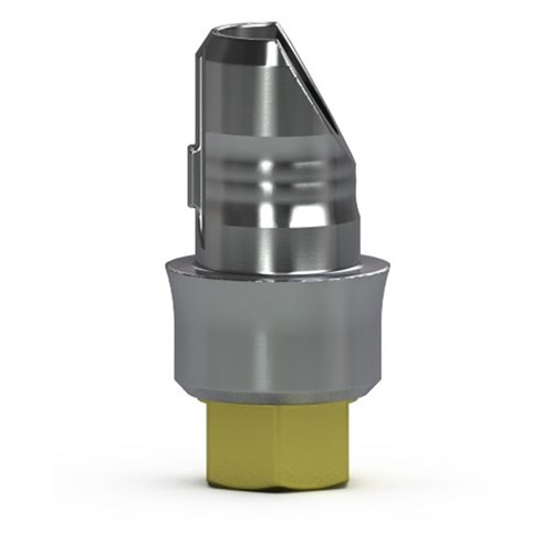 3.5mm Hybrid Abutment Base 2mm Collar Height