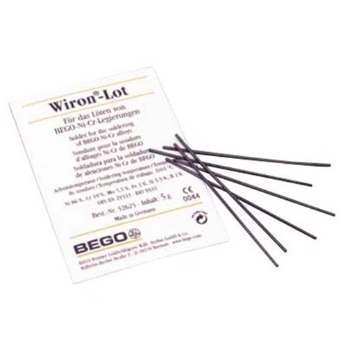 BEGO Cobalt Chrome Solder Rod Half Round 5g