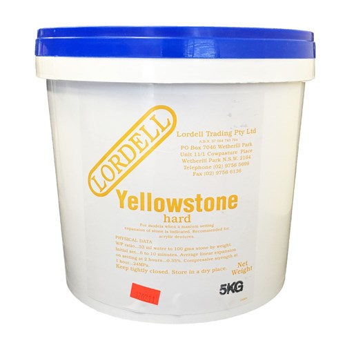 LORDELL Yellowstone 5kg Pail