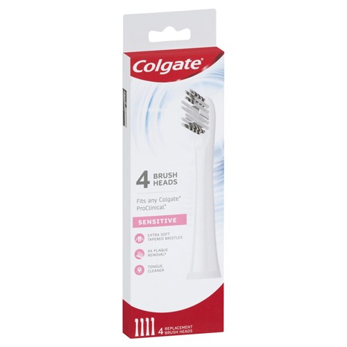 Colgate ProClinical Sensitive Brush Head Refill Soft 4pk